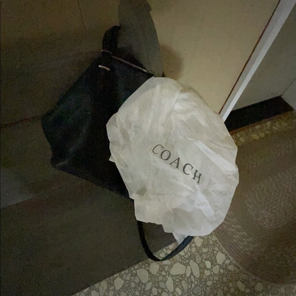 Coach signature pebbled leather bag - Picture 4 of 6